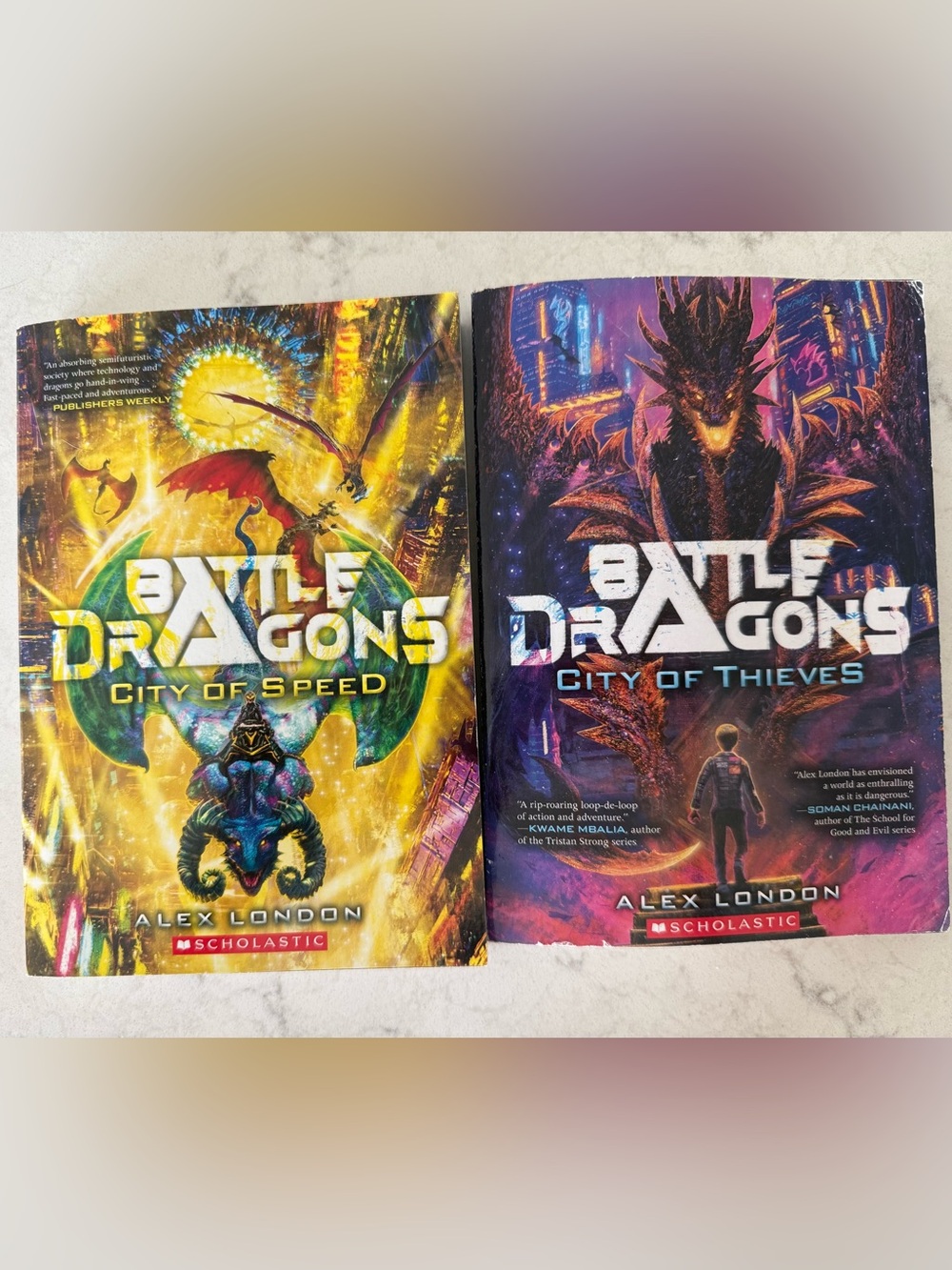 Battle of the Dragons Books